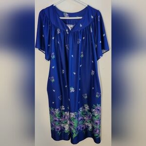 Anthony Richards Vintage Nightgown w/ Pockets Size 1XL